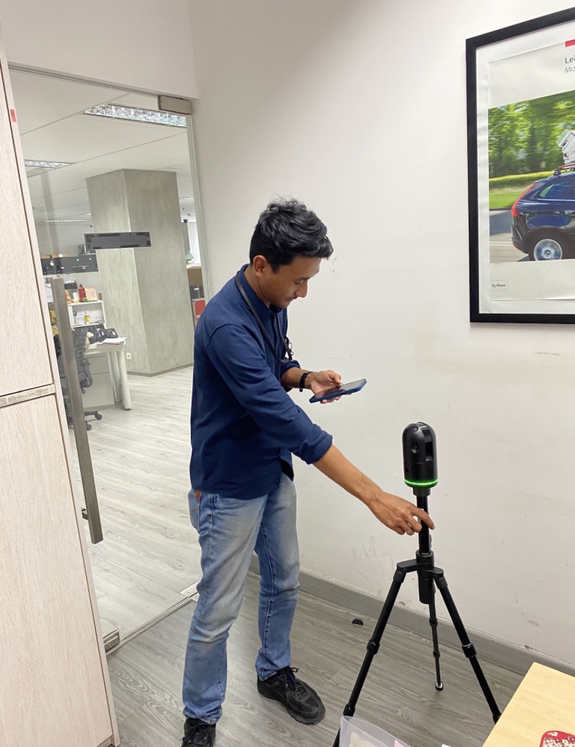 Leica BLK360 sebagai 3D laser scanner untuk arsitektur dan Scan to BIM